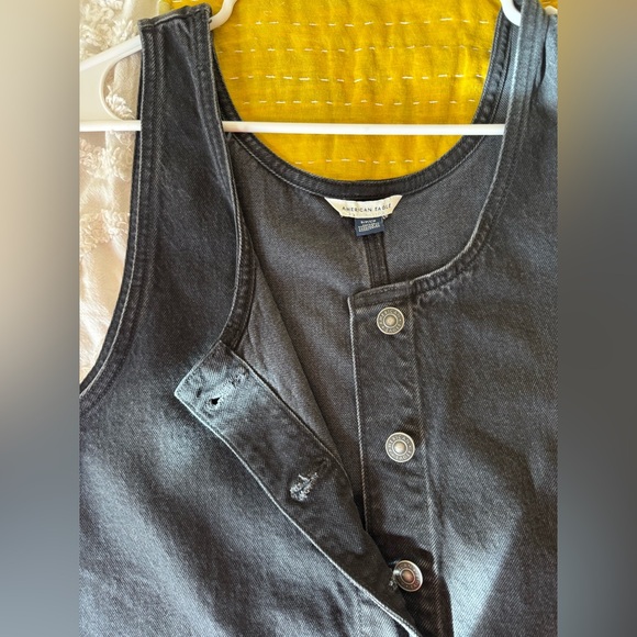 American eagle black denim dress - Picture 3 of 3